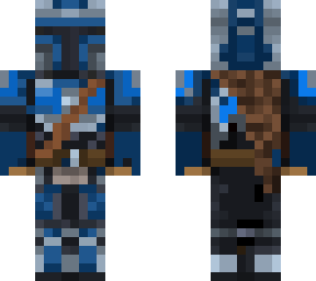 blue mandalorien