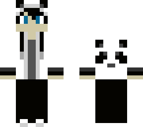 boy w/ panda hoodie