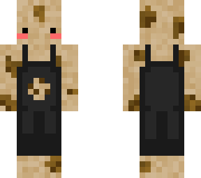 cookie with apron