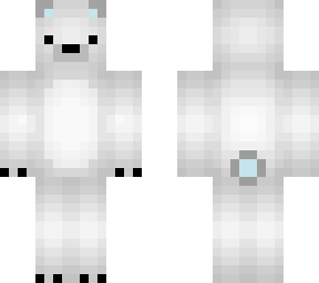 cute white/blue bear