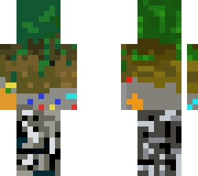 dirt to bedrock skin
