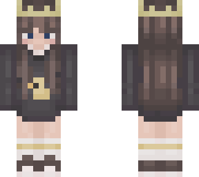 duck girl with crown