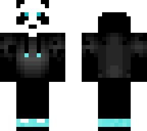 edit of panda creeper hoodie skin