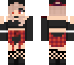 emo w/ flannel