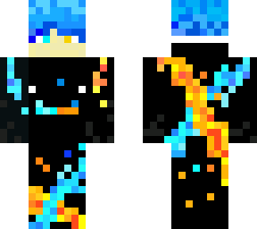 flaming water boy