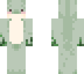 frog with moss on hands