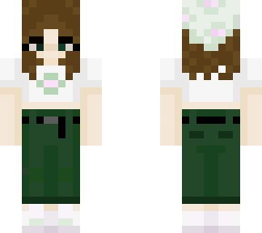 girl with flower bandana