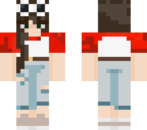girl with gogys glasses and tommys shirt - my first skin!