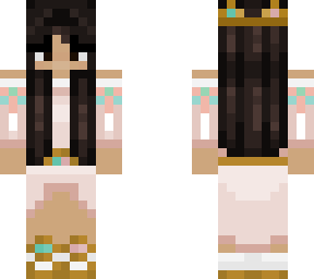 gold and pink princess dress