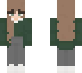 green sweater girl