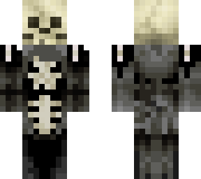 grim reaper holding skull