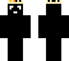 illusion skin with crown and face