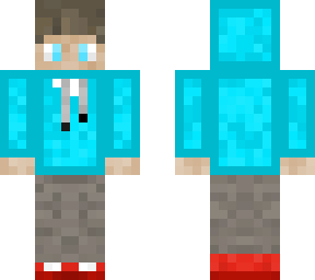light blue hoodie boy
