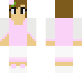 light pink spring girl