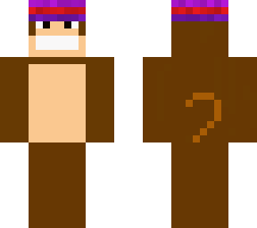 monkey with a hat