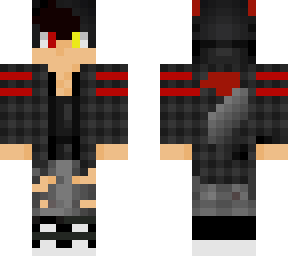 multicolored eye shadow flame wolf