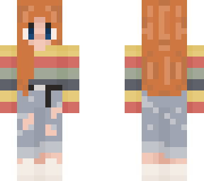 orange haired girl