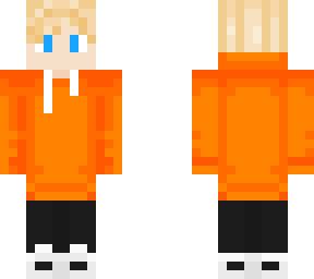 orange jumper skin
