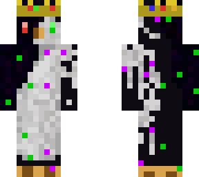 penguin ranboo with particles red eye
