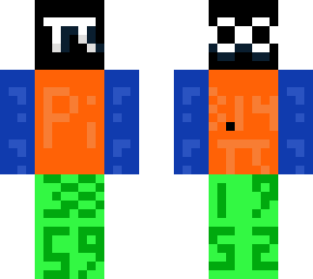 pi skin, made from scratch