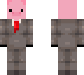 pig in suit?