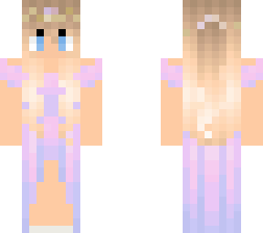 pink/ purple dress
