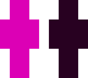 pink and black