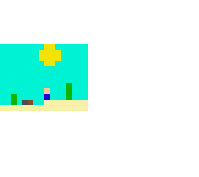 pixel art the desert