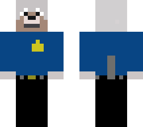 police minecraft dog