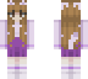 purple cat girl (reskin)