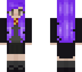 purple haired gryffindor girl