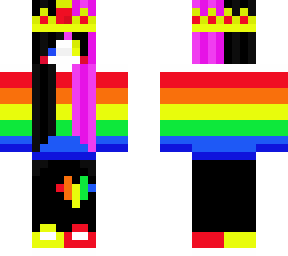 queen girl rainbow