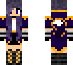 quick edit of purple themed girl