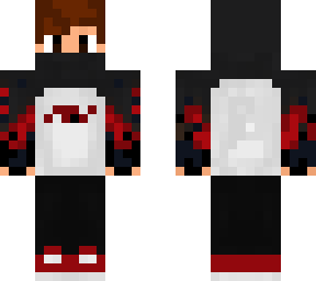 red and black me