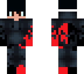 red and black theme