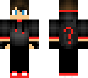 red hoodie gamer