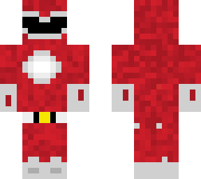 red power ranger part of the power ranger set (better version)