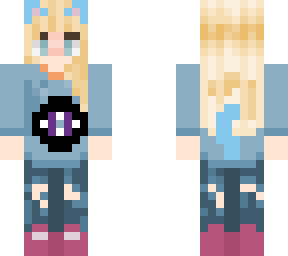 skin for my friend- cat ears and mellohi edition