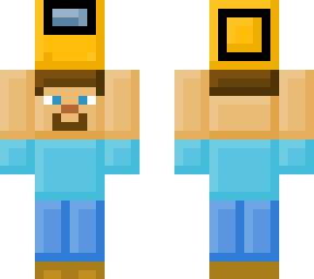 steve carrying orange crewmate