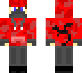 the very epic gamers but with only the red hood