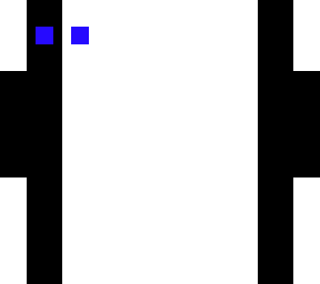 two face block and white