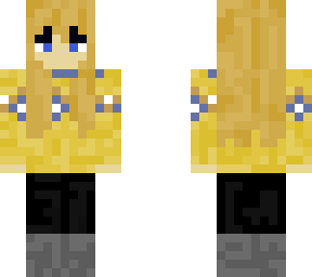 yellow sweater