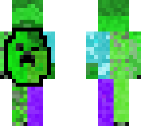 zombie x creeper skin