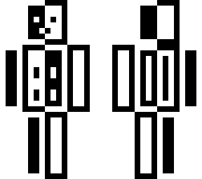 black and white guy