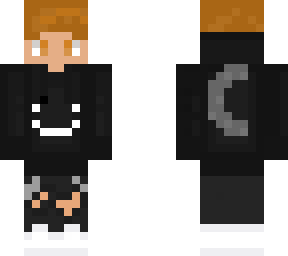 black hoodie teen