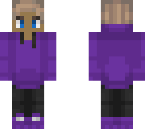 black purpled
