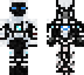 black white ironman