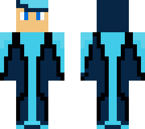 blue man