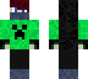 boy in creeper hoodie