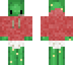 cactus red hoodie (with diaper)